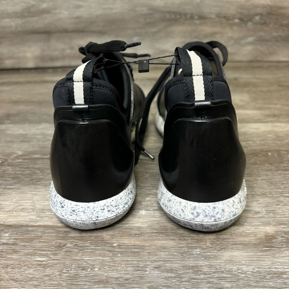 Bally | Avelle perforated neoprene and leather sneakers Size 36.5 NEW - Picture 6 of 12